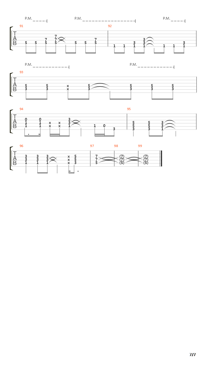 Not For Me吉他谱