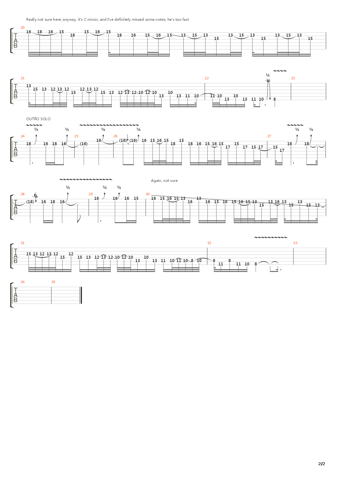 Rocktronica吉他谱