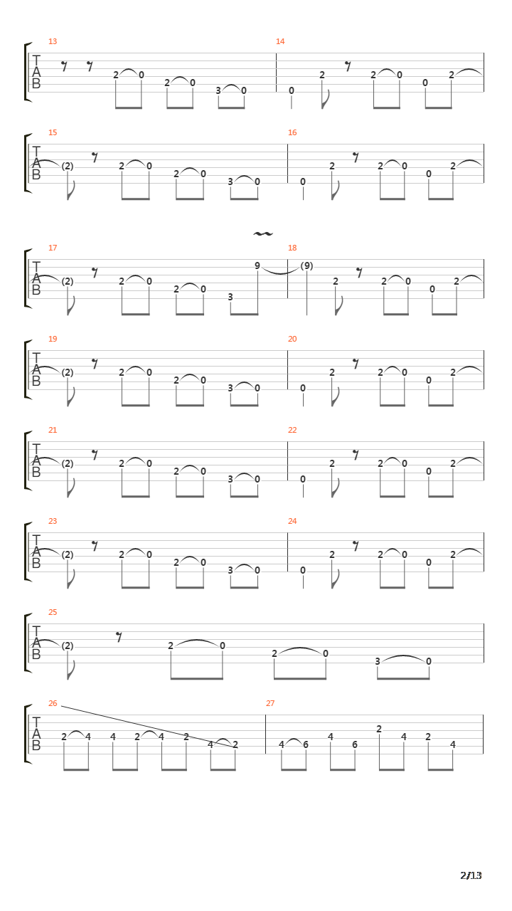 Sahara吉他谱