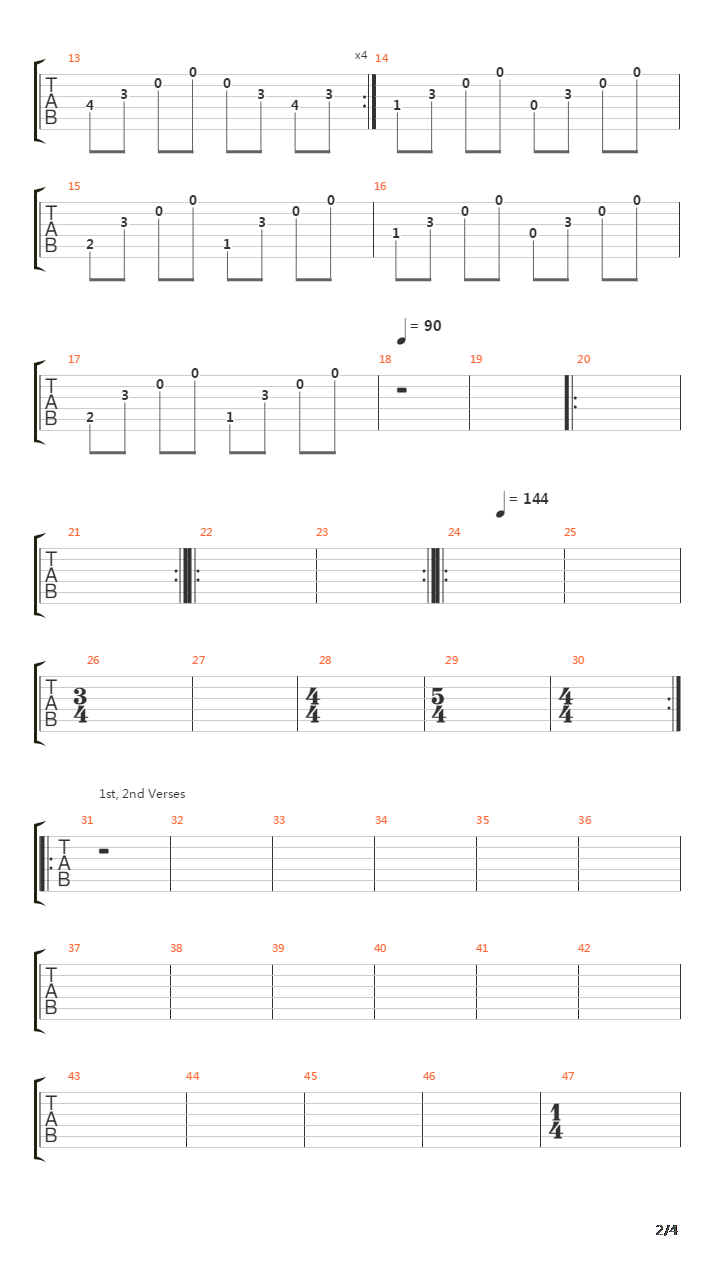 213吉他谱