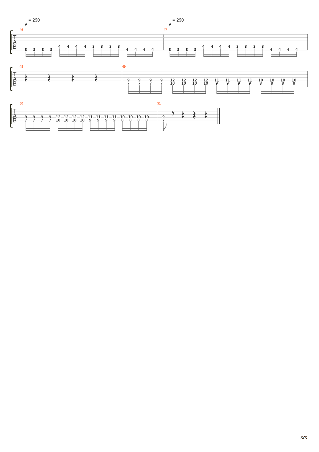 Ddamm吉他谱