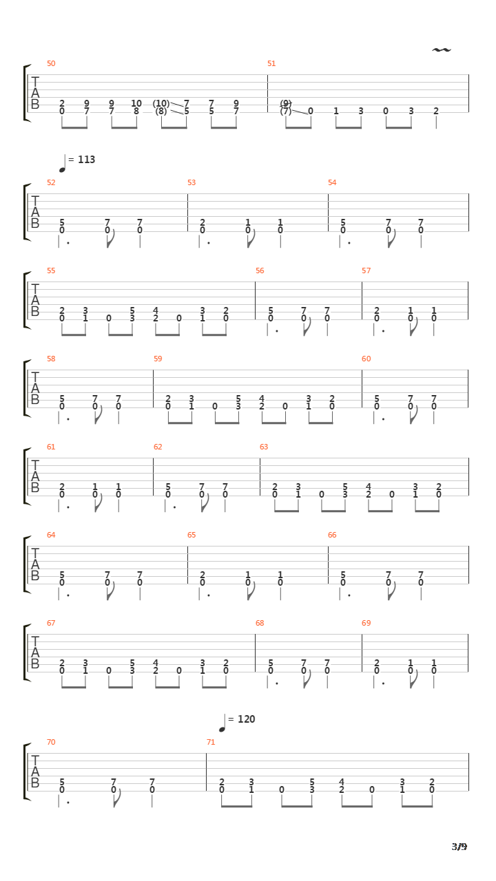 Gemini吉他谱