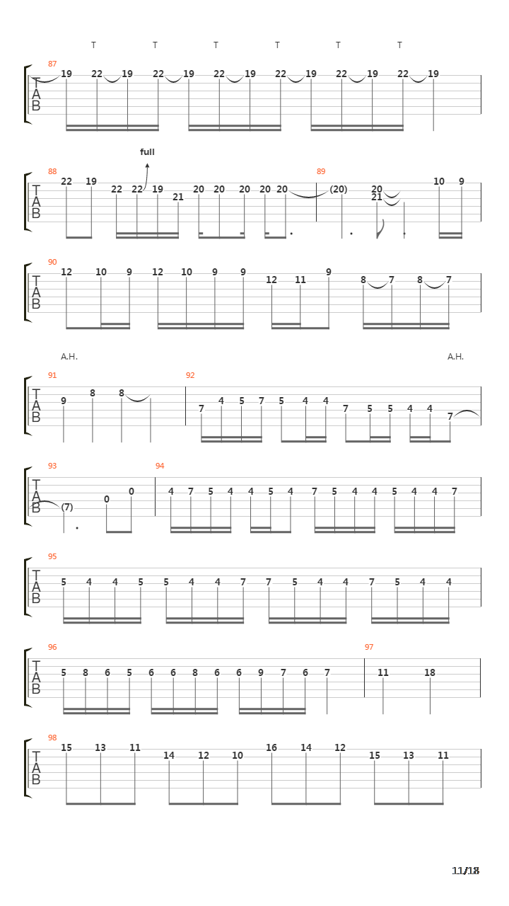 Ghosts Of War吉他谱