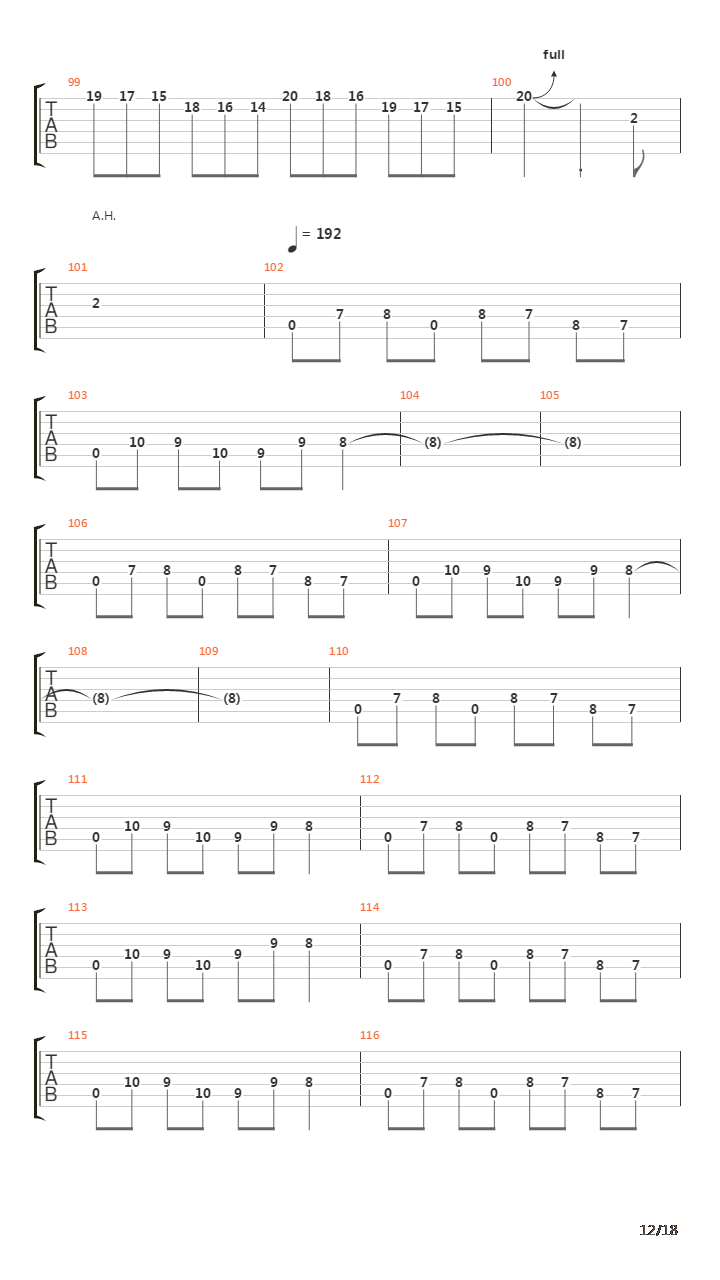 Ghosts Of War吉他谱