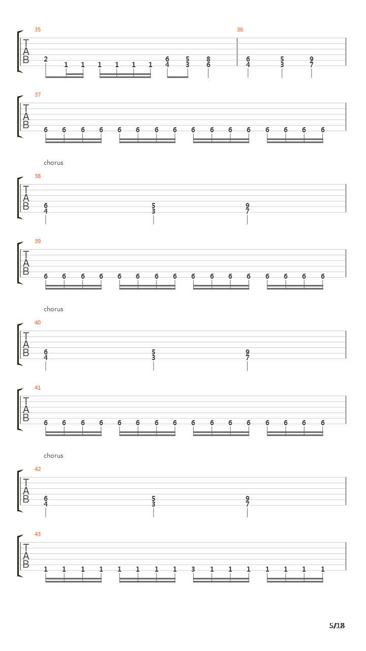 Ghosts Of War吉他谱