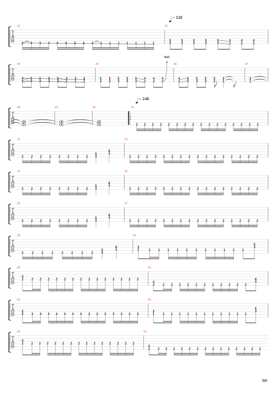 Necrophobic吉他谱