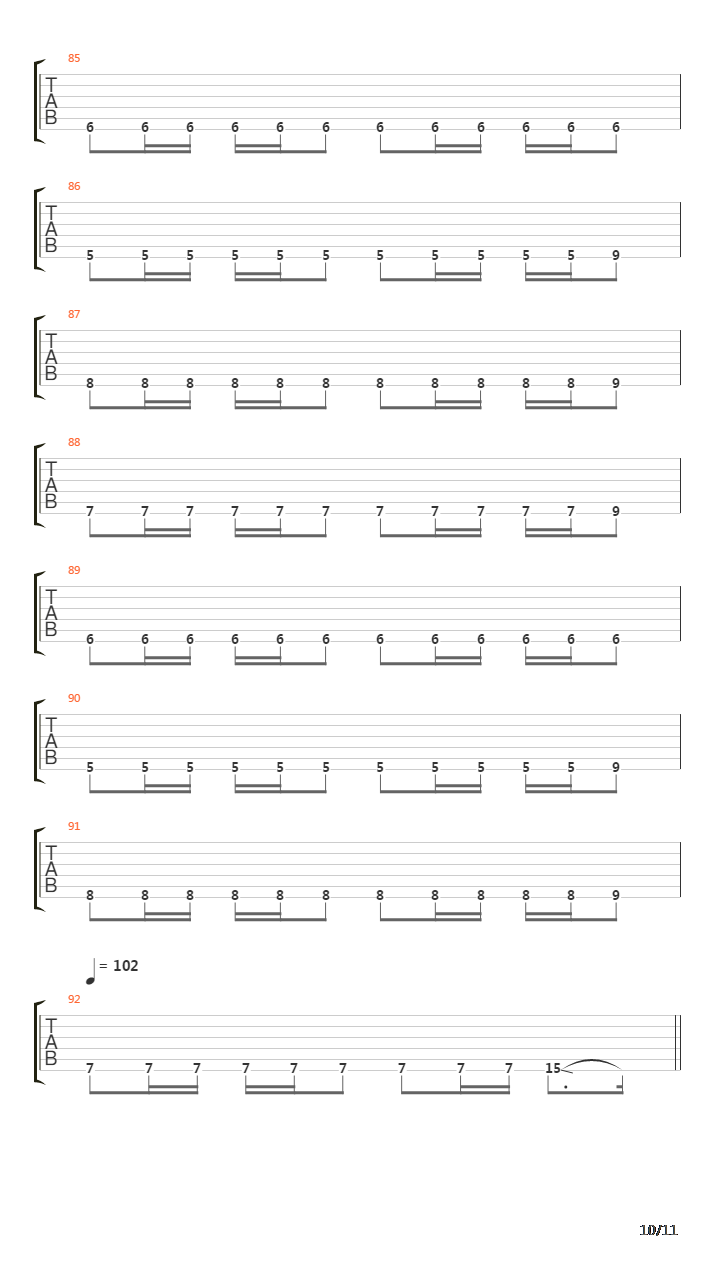 Necrophobic吉他谱