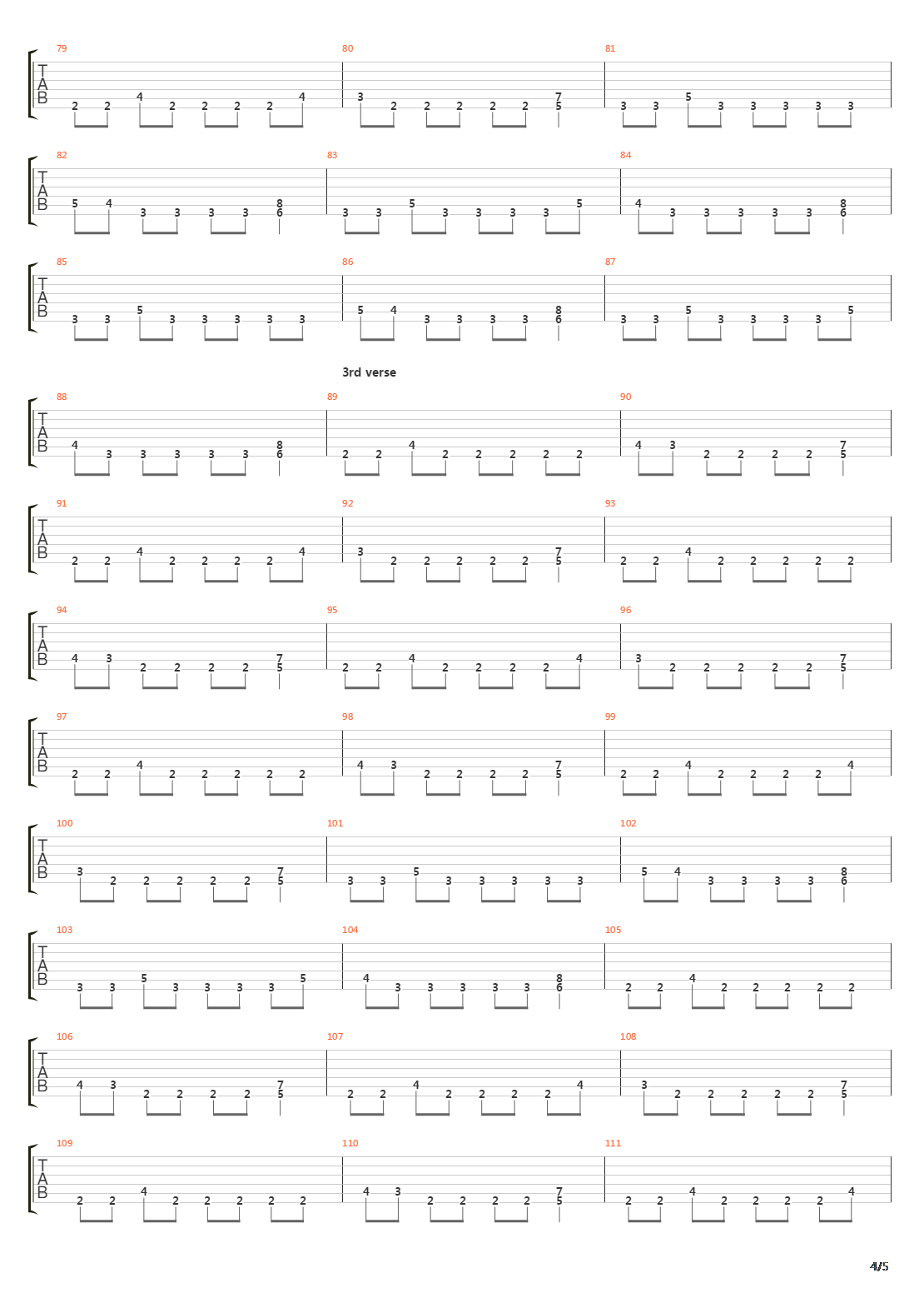 Read Between The Lines吉他谱