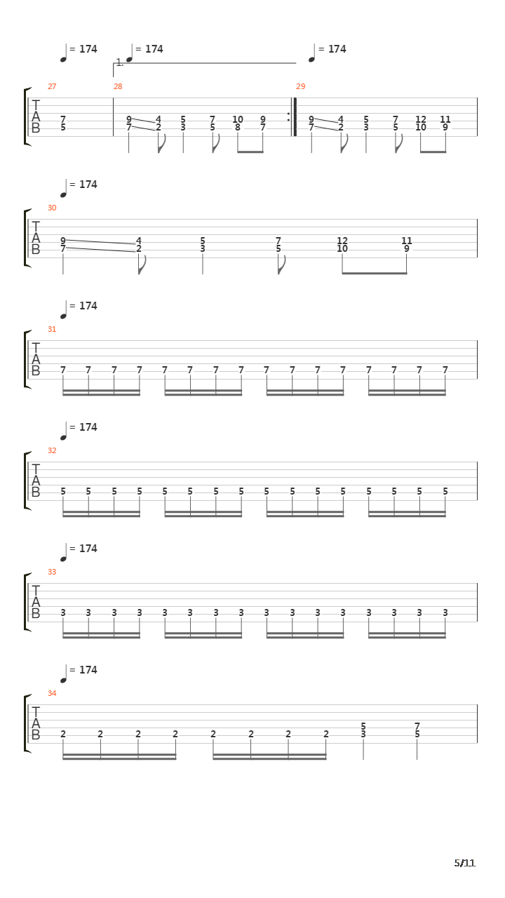 The Final Command吉他谱