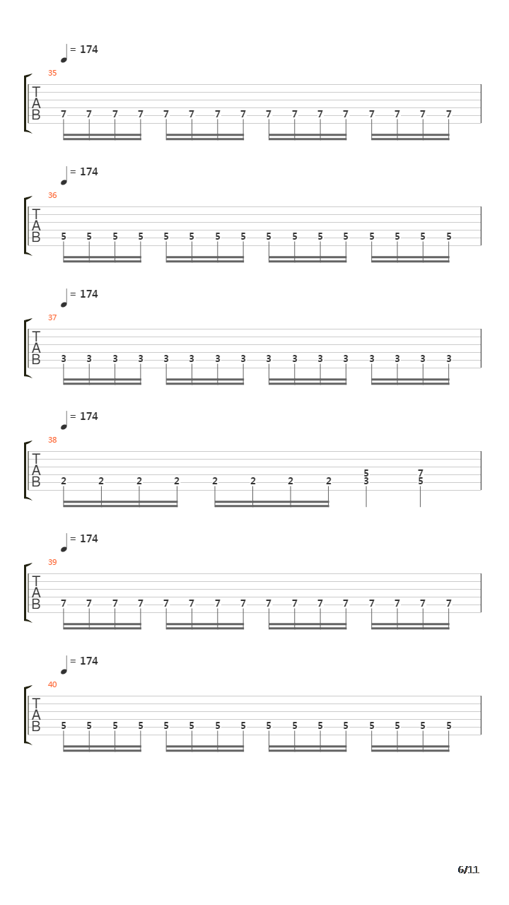 The Final Command吉他谱