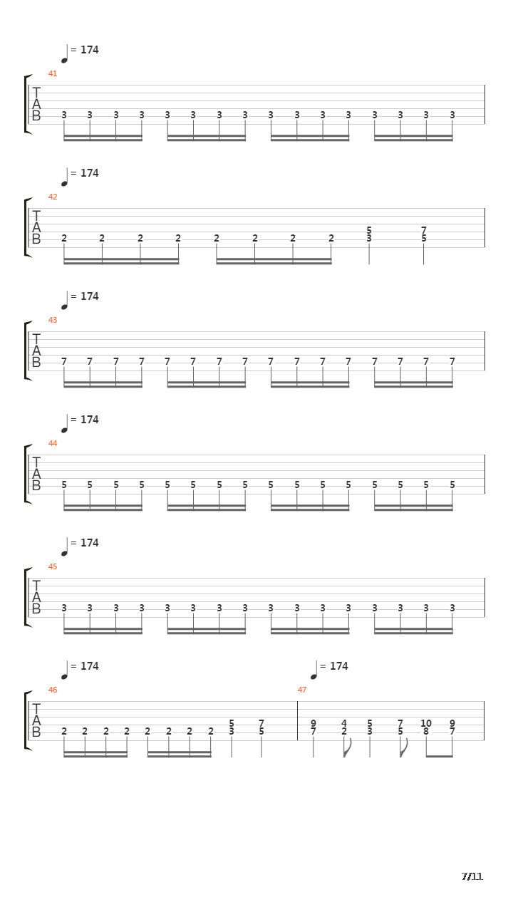 The Final Command吉他谱