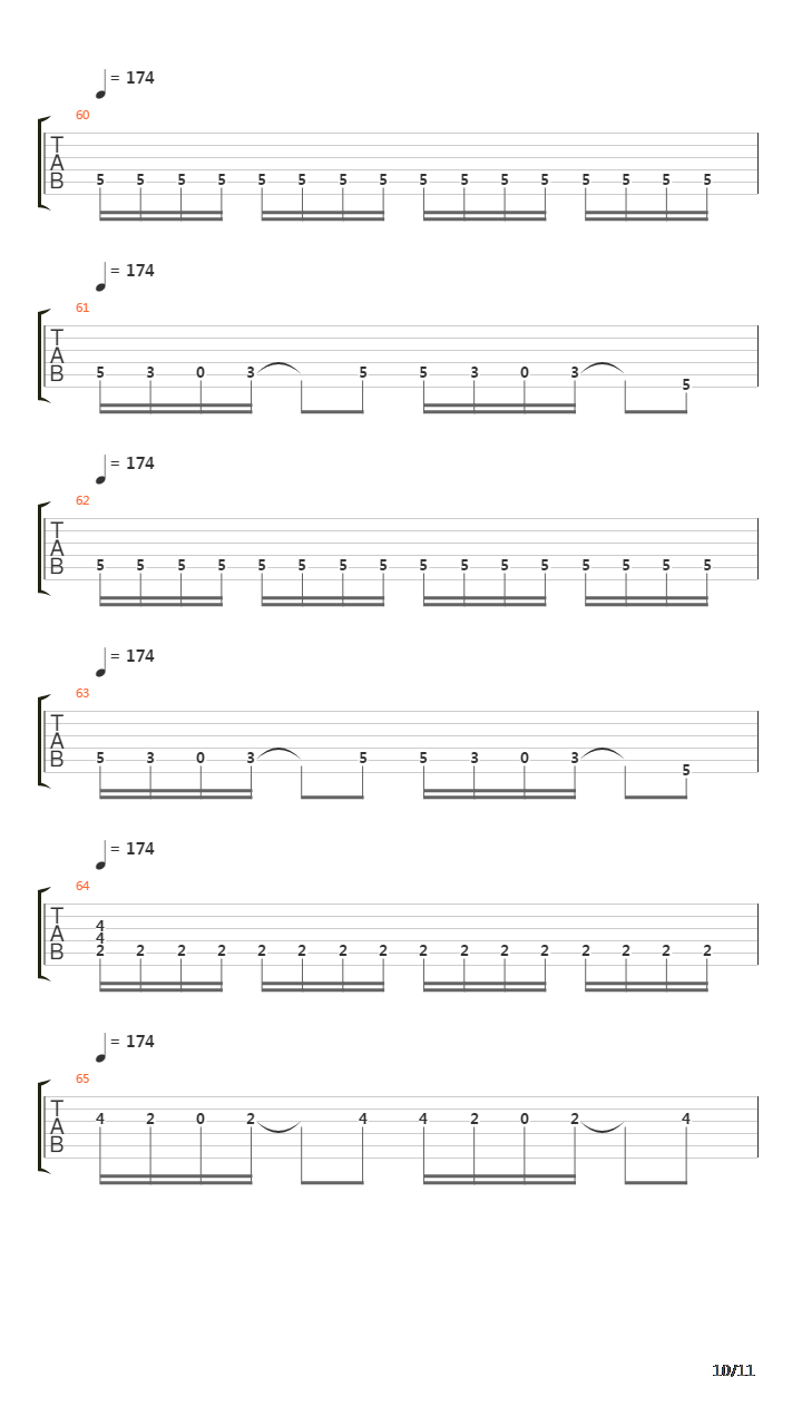 The Final Command吉他谱