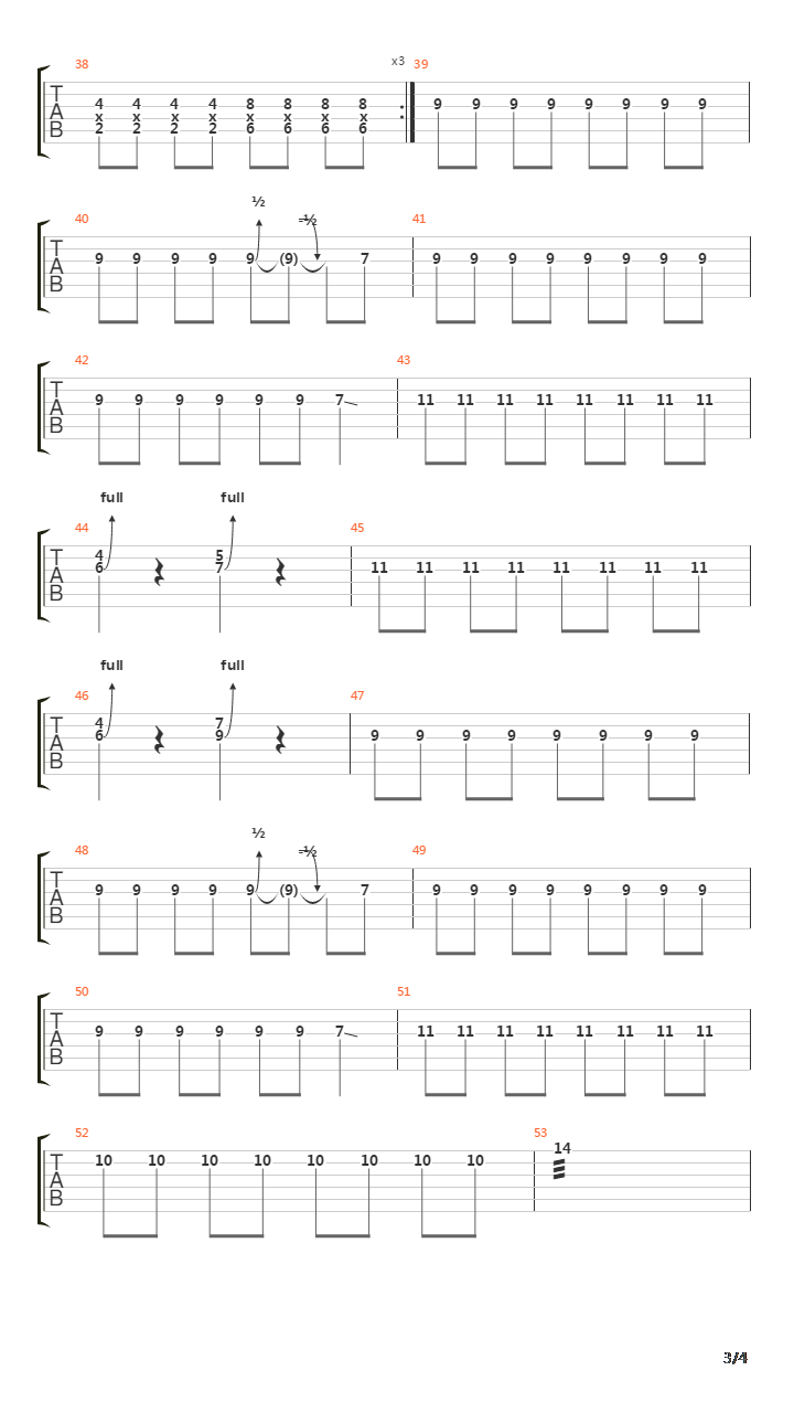 Fall吉他谱