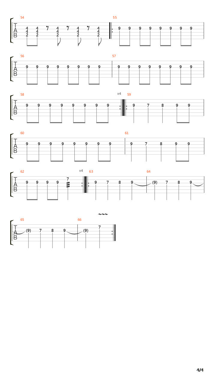 Fall吉他谱