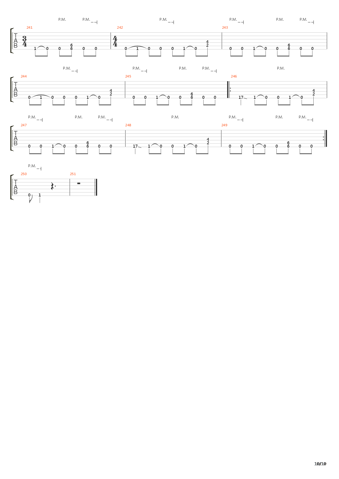 Gematria吉他谱