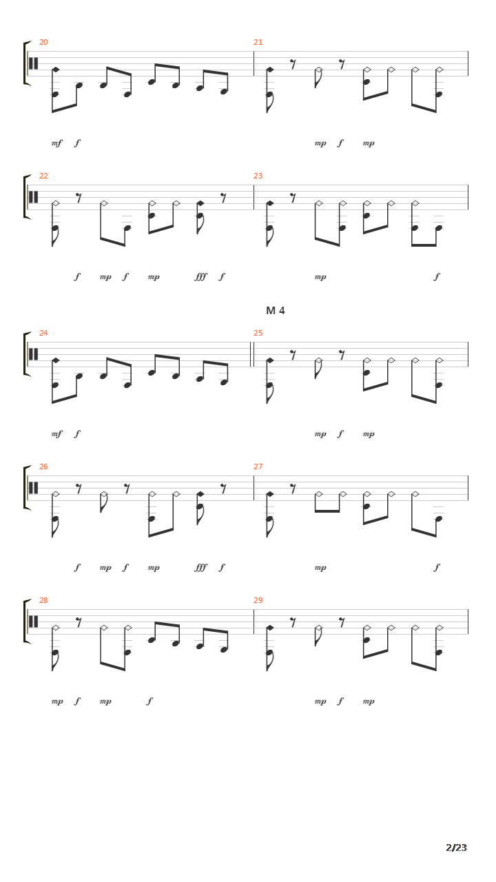 Gently吉他谱
