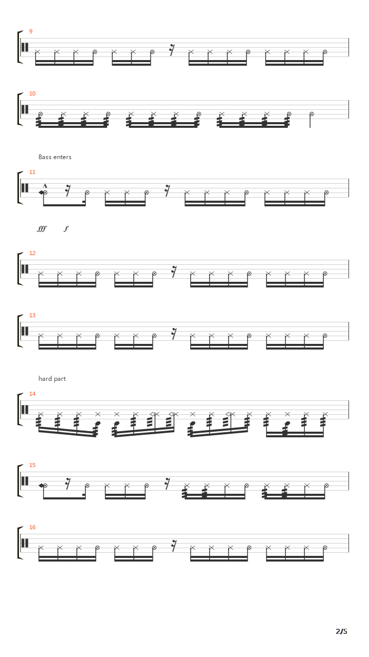 Iowa吉他谱