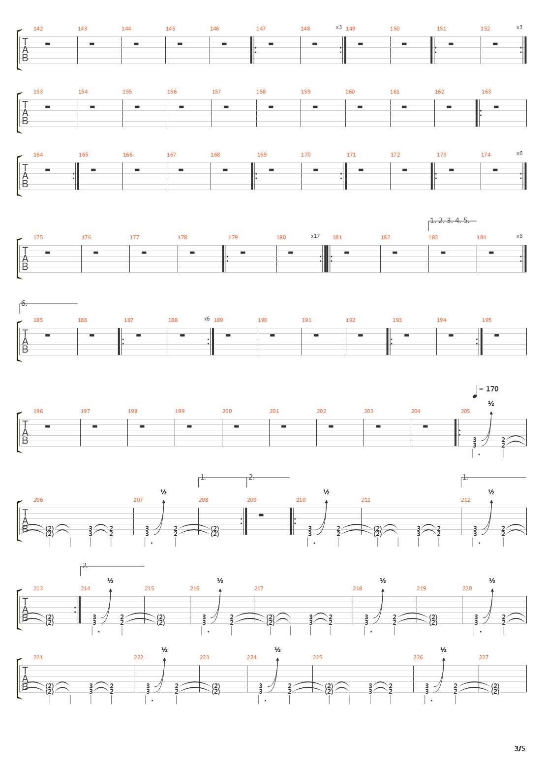 Iowa吉他谱