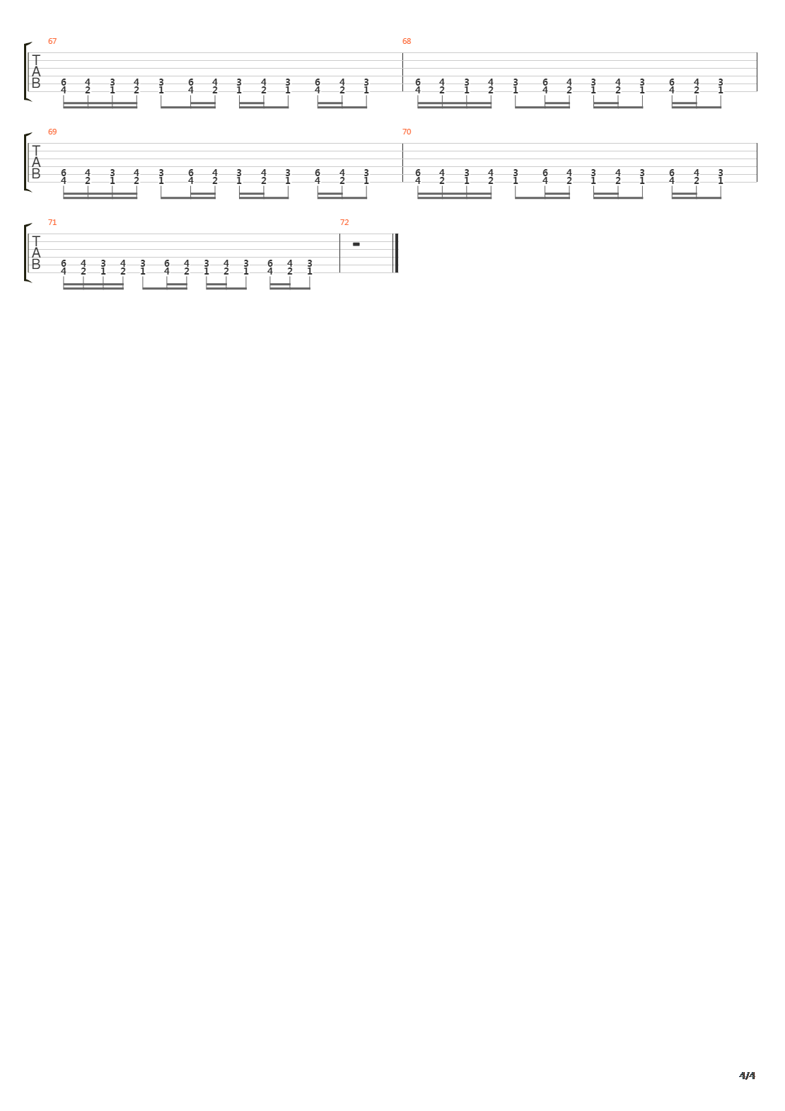 Sic吉他谱