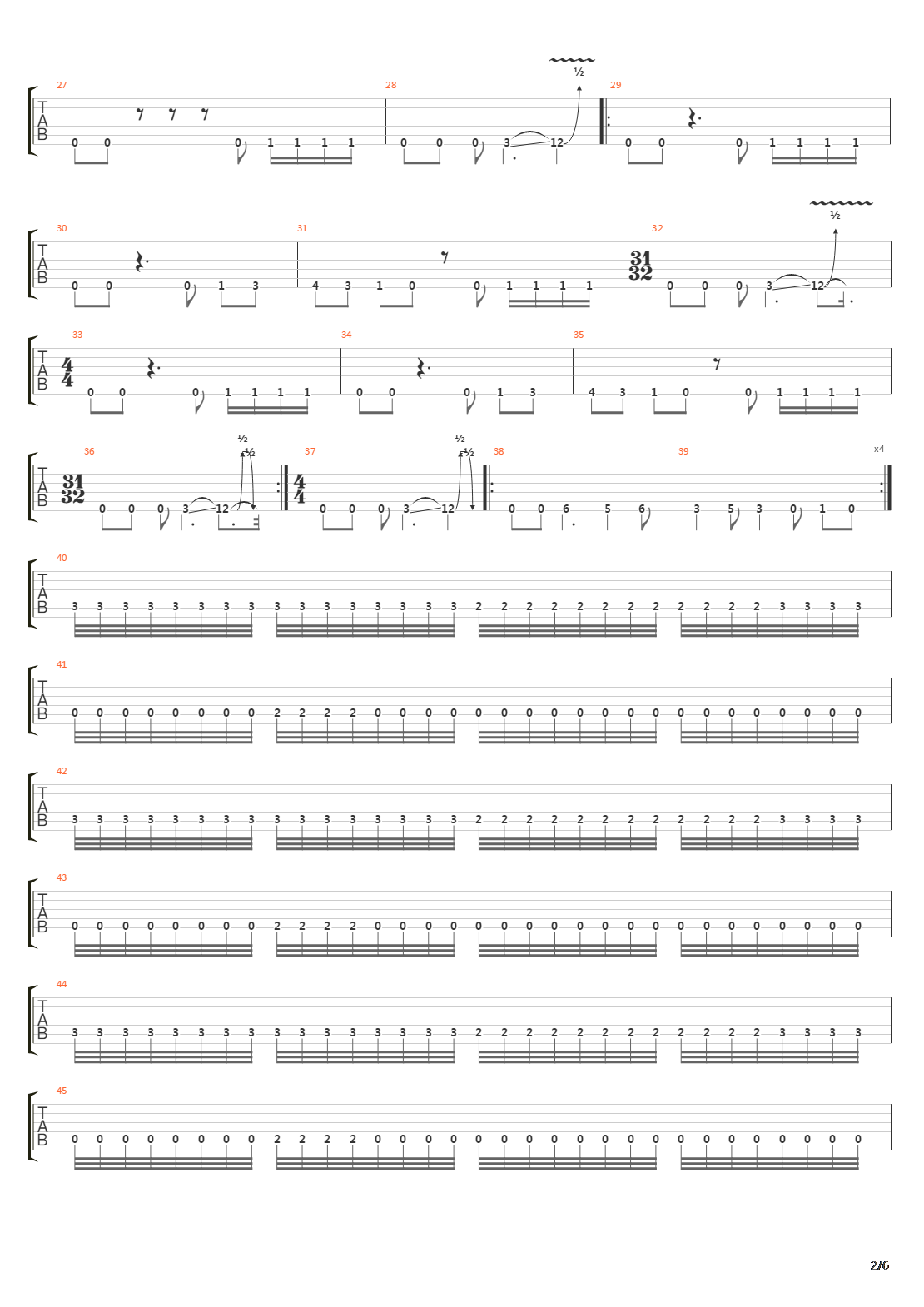 The Pulse Of The Maggots吉他谱