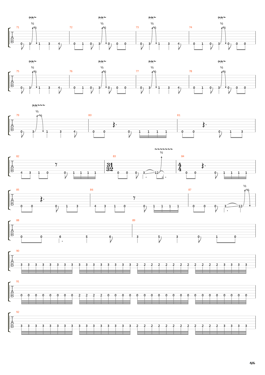 The Pulse Of The Maggots吉他谱