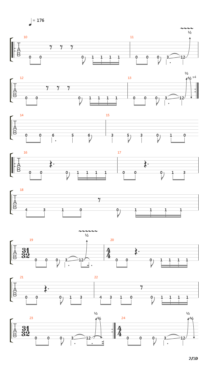 The Pulse Of The Maggots吉他谱