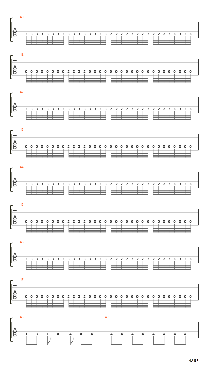 The Pulse Of The Maggots吉他谱