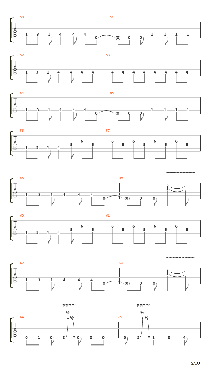 The Pulse Of The Maggots吉他谱