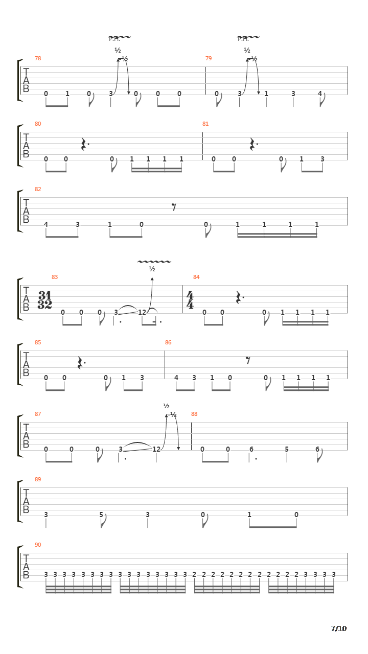 The Pulse Of The Maggots吉他谱