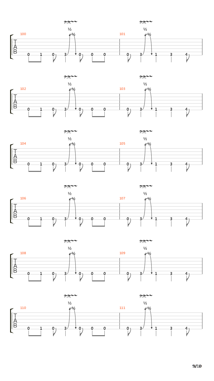 The Pulse Of The Maggots吉他谱