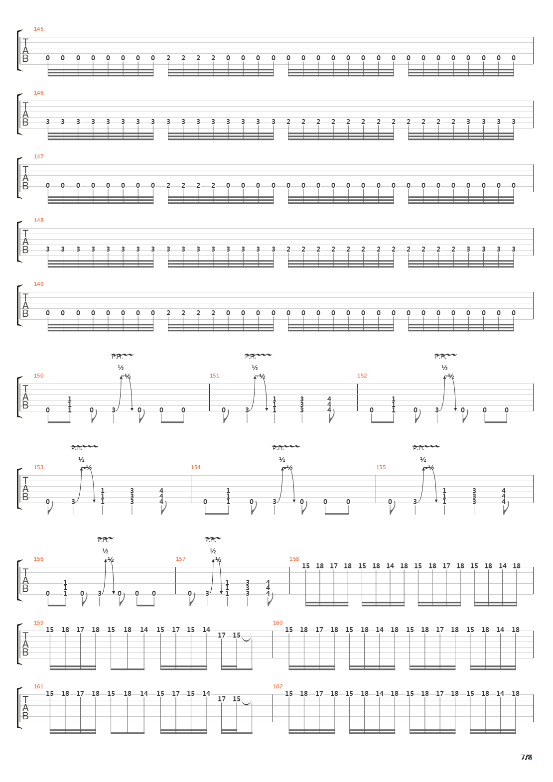 The Pulse Of The Maggots吉他谱