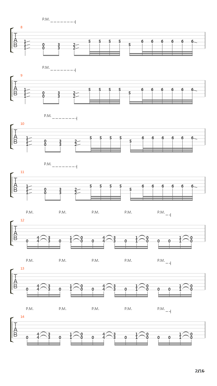 Three Nil吉他谱