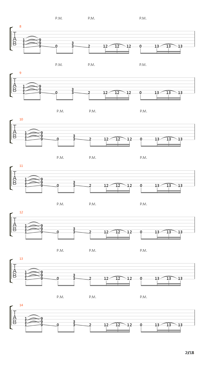 Three Nil吉他谱