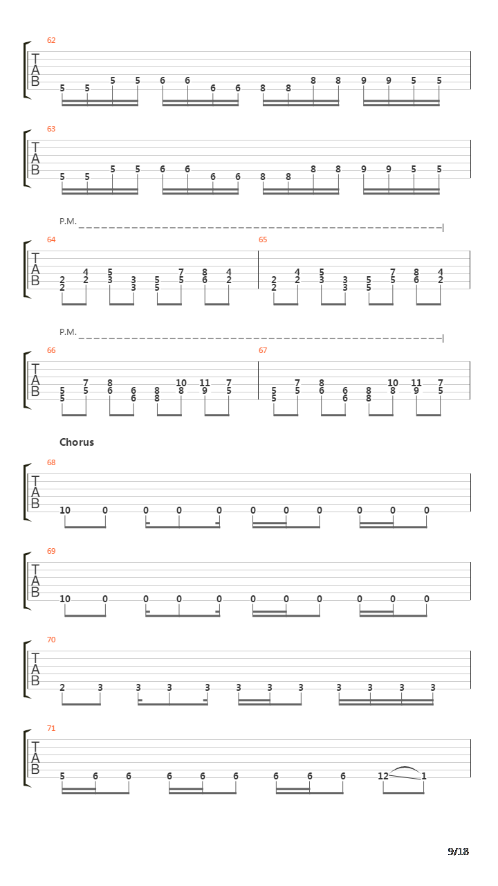 Three Nil吉他谱