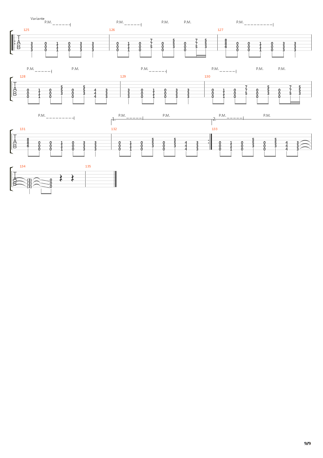 Vendetta吉他谱