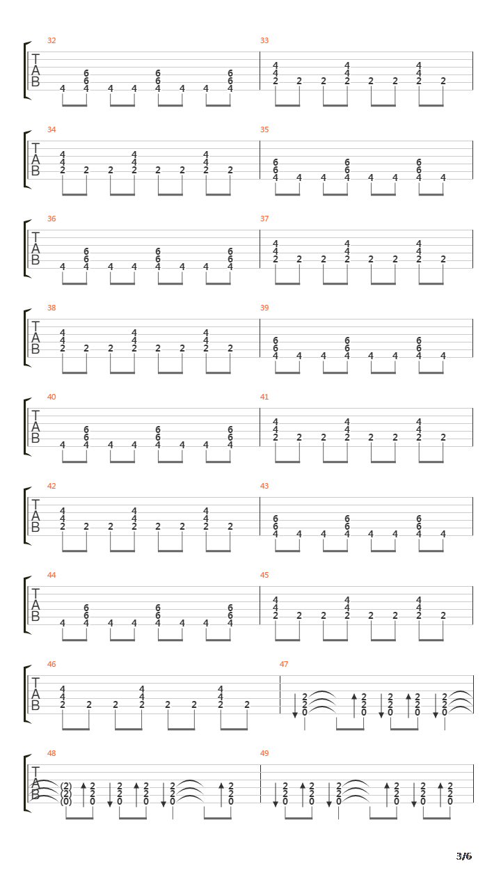 Vermilion Part 2吉他谱