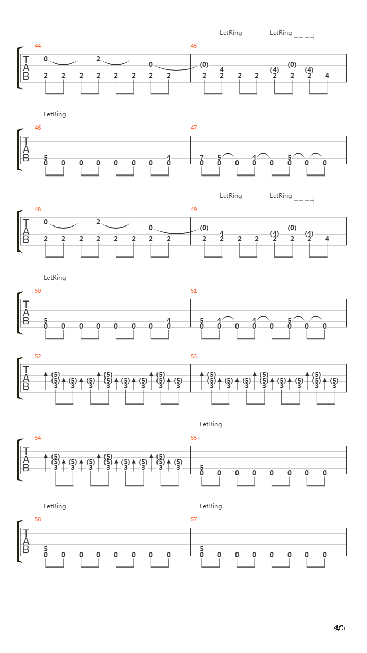 Vermilion吉他谱