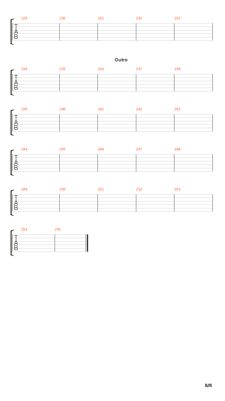 Vermilion吉他谱