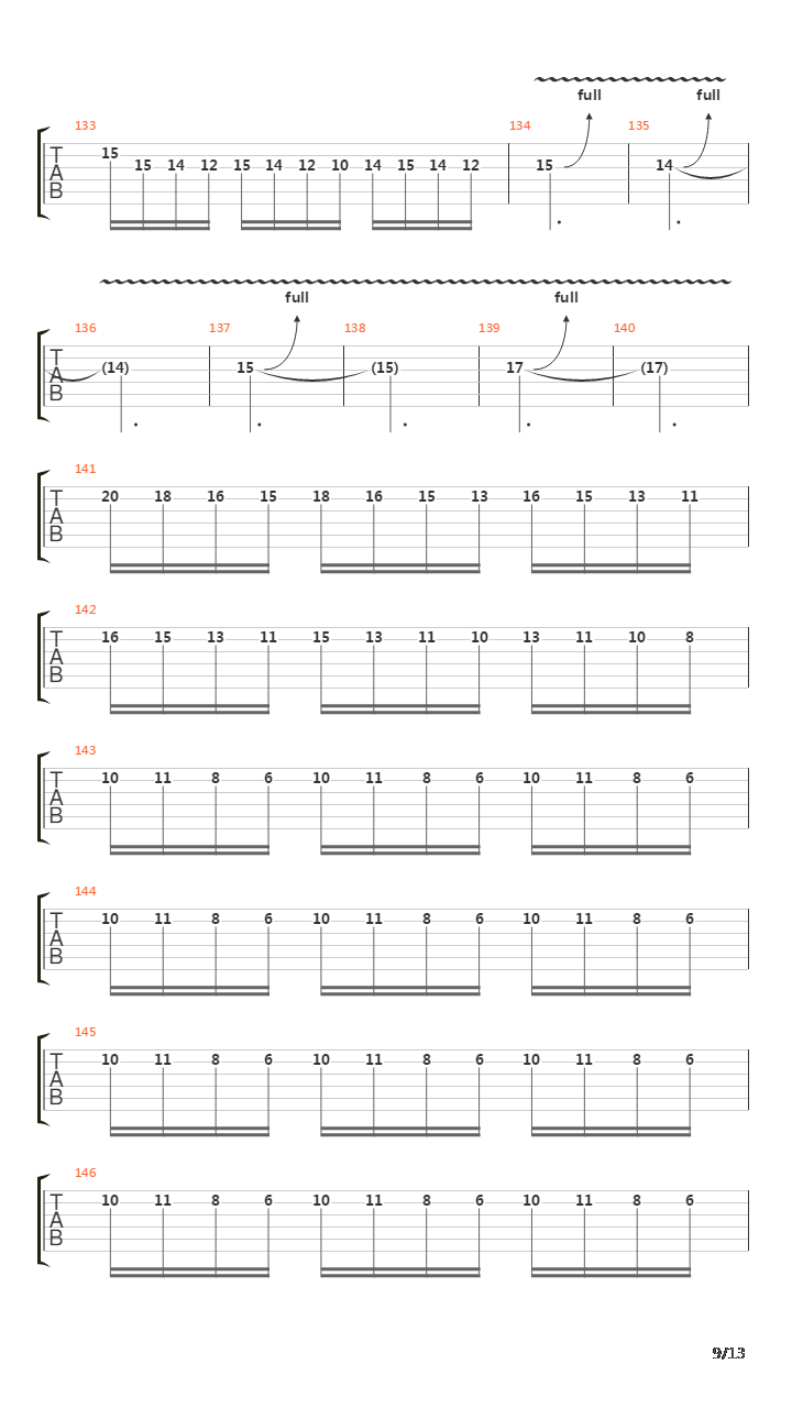 Vermilion吉他谱