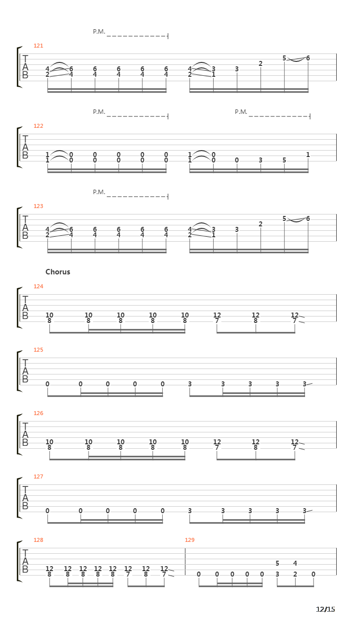 Vermilion吉他谱