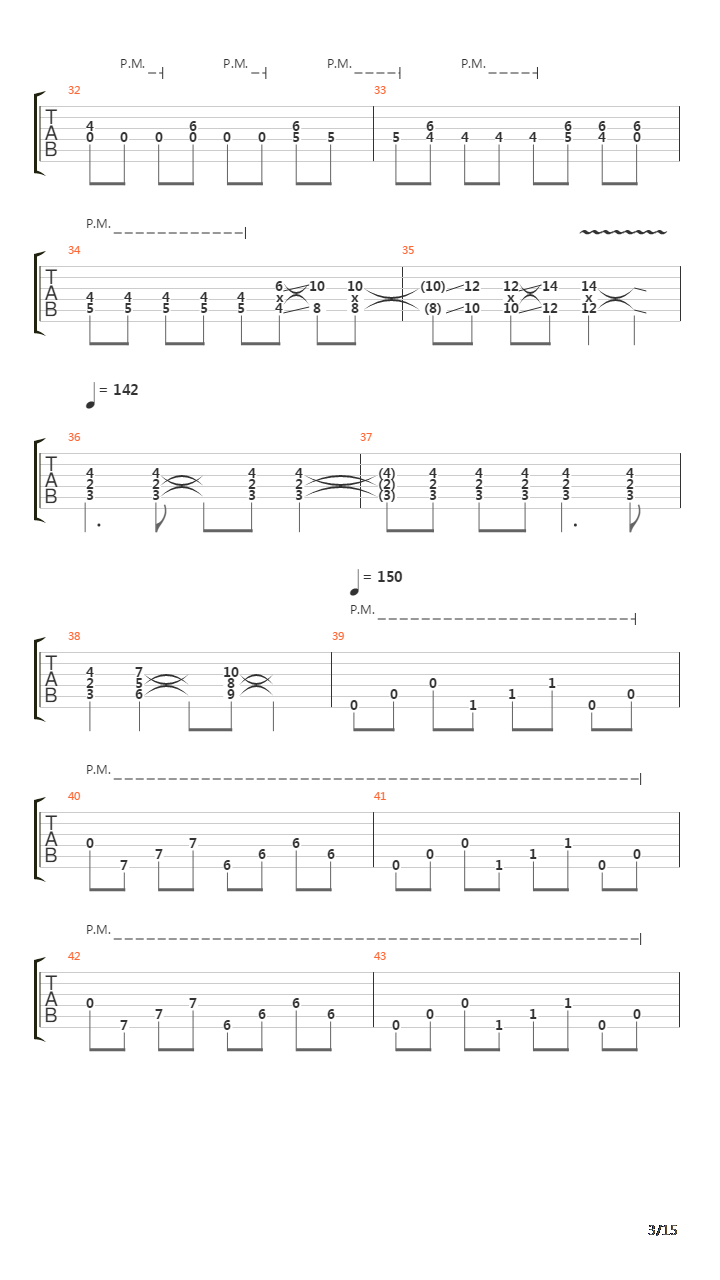 Vermilion吉他谱