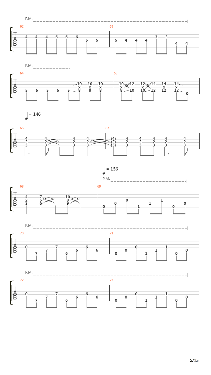 Vermilion吉他谱