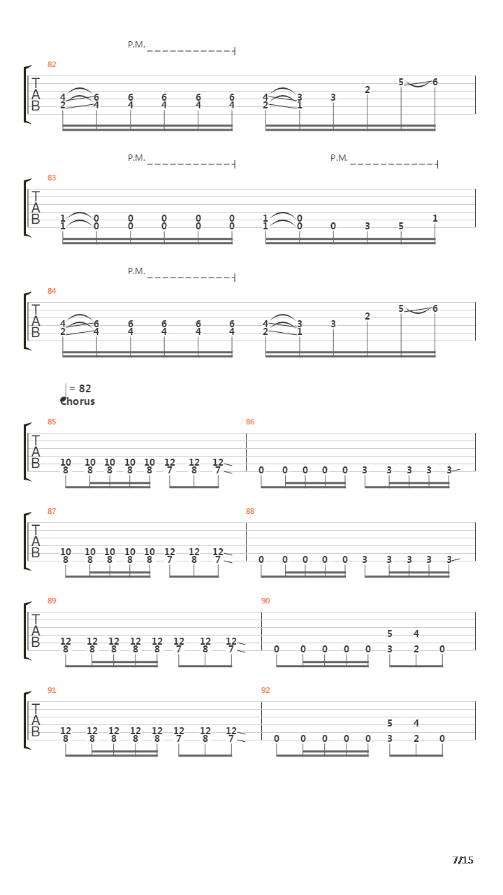 Vermilion吉他谱