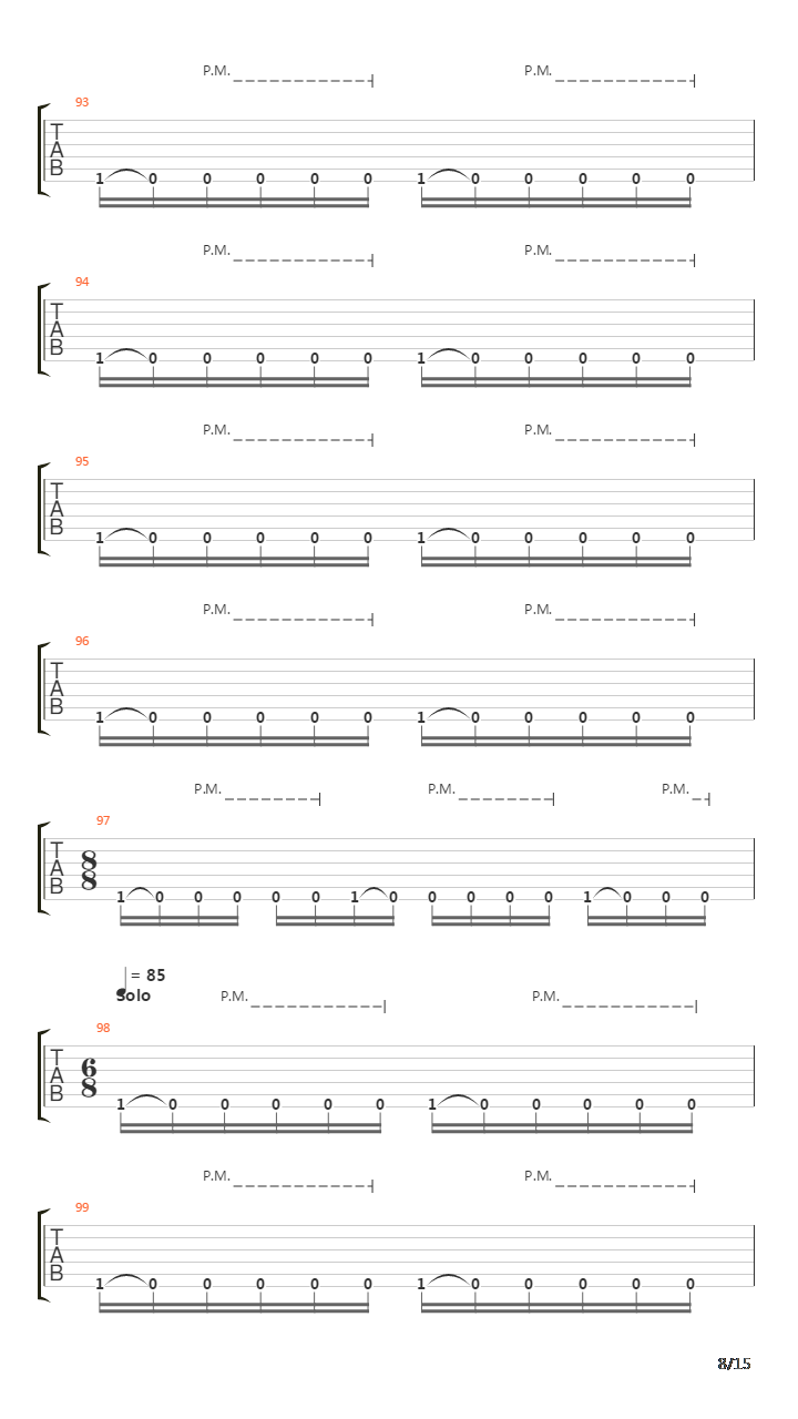 Vermilion吉他谱