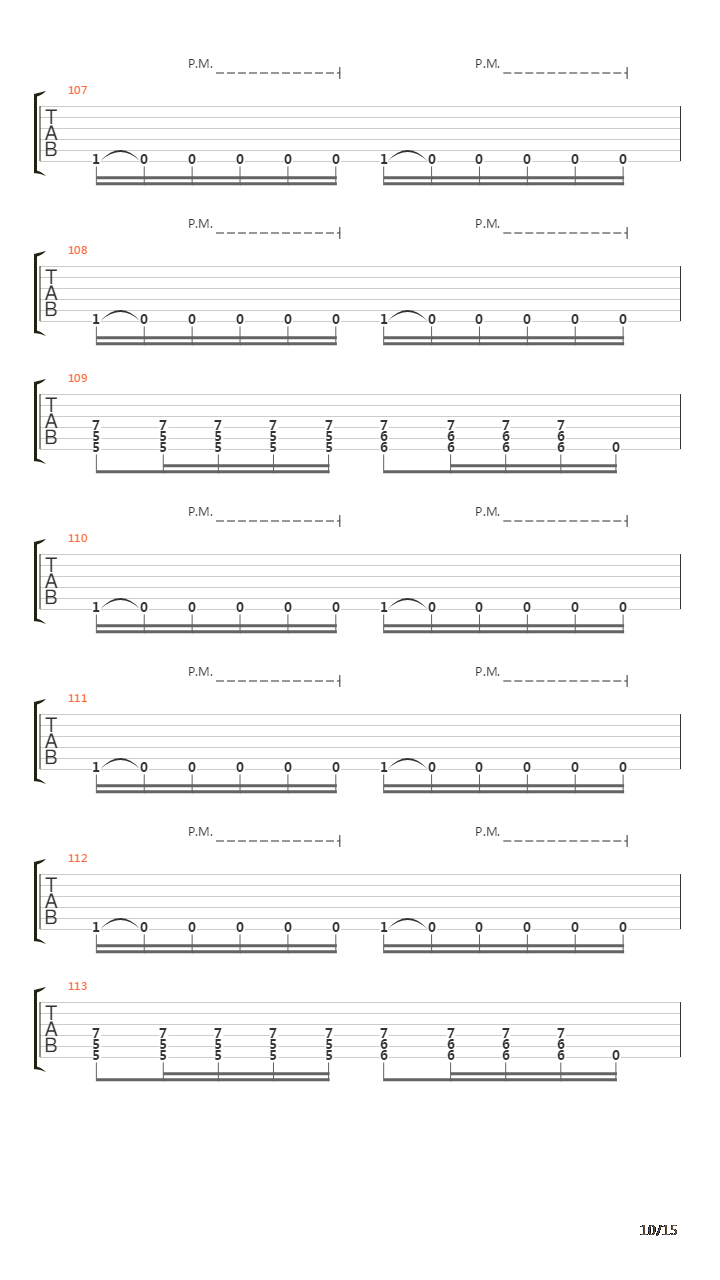 Vermilion吉他谱