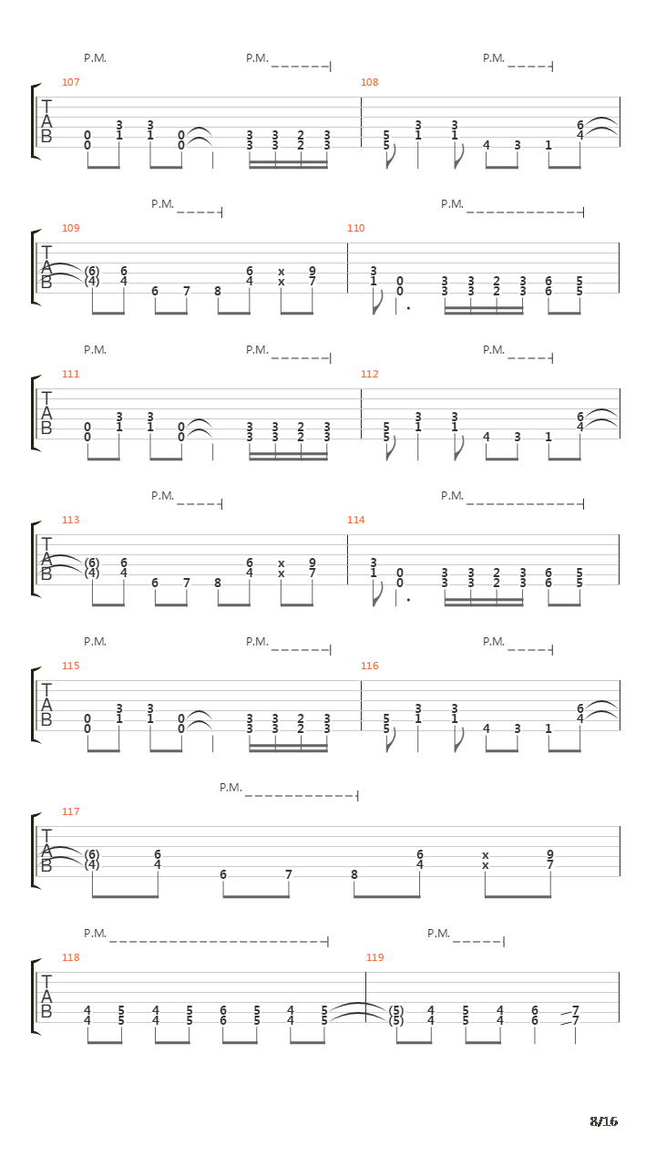 Wherein Lies Continue吉他谱