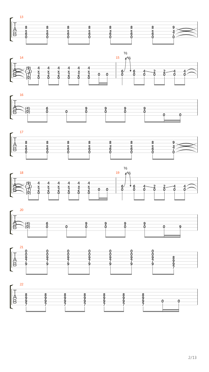 1979吉他谱