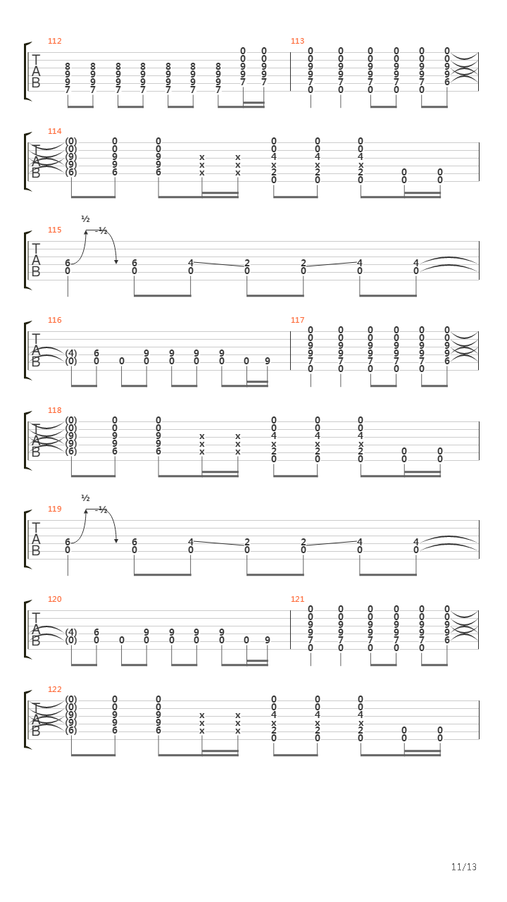 1979吉他谱