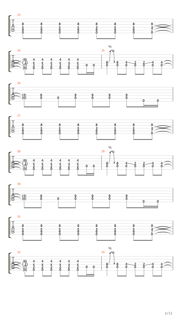 1979吉他谱