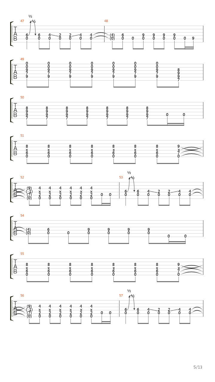 1979吉他谱